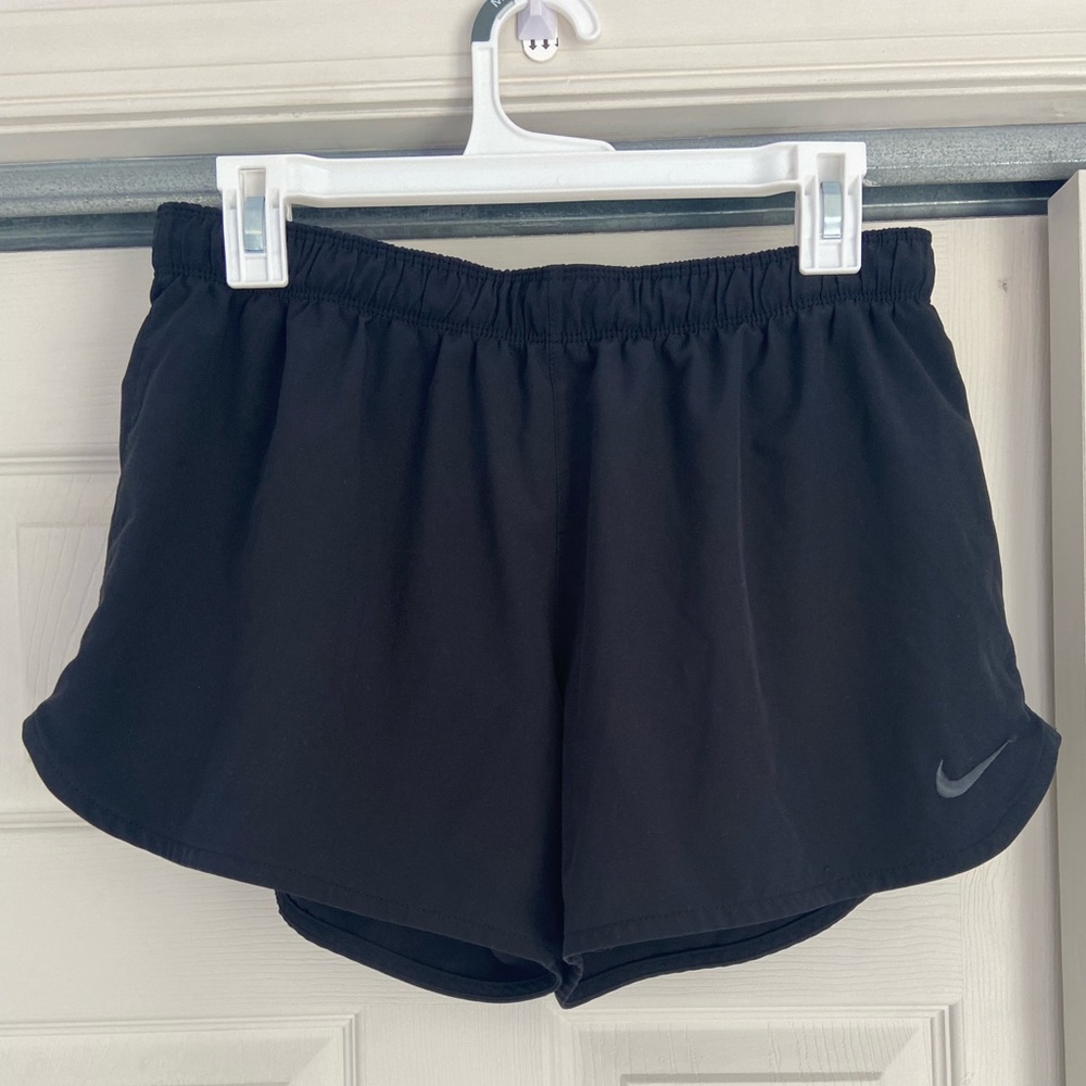NIKE athletic shorts with built in biker shorts
